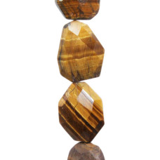 Occhio di tigre pepita piatta 30x20 mm sfac. 1 pz Occhio di tigre pepita piatta 30x20 mm sfac. 1 pz