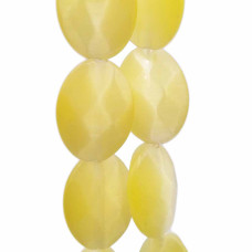 Occhi di gatto ovale giallo 18x13 mm pacco da 4 pezzi Occhi di gatto ovale giallo 18x13 mm pacco da 4 pezzi
