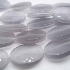 Occhi di gatto ovale grigio scuro 20x15 mm pacco da 4 pezzi Occhi di gatto ovale grigio scuro 20x15 mm pacco da 4 pezzi