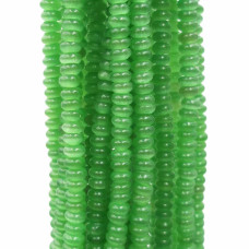 Occhi di gatto rondella verde 4.3x2 mm filo 35/40 cm Occhi di gatto rondella verde 4.3x2 mm filo 35/40 cm
