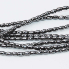 Ematite barilotto 4.5x3 filo 40 cm Ematite barilotto 4.5x3 filo 40 cm