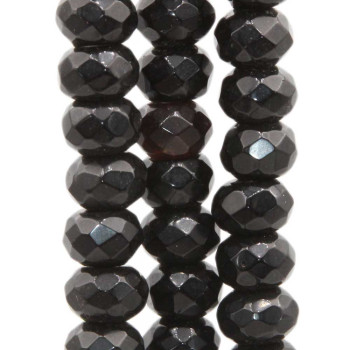 Onice nero cipollotto 11x7.5 mm sfac. pacco 10 pz