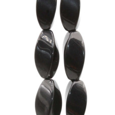 Onice nero colonna torta 30x14 mm 1 pz Onice nero colonna torta 30x14 mm 1 pz