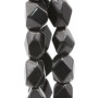 Onice nero pepite smussate 16x12 mm circa pacco 5 pz