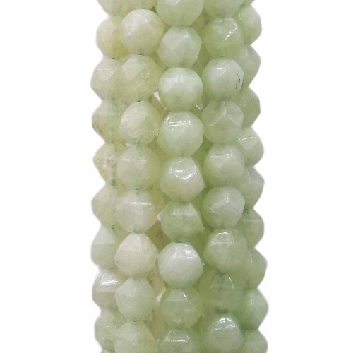 Pepite in pietra dura giada 8 mm(circa) pacco 10 pezzi