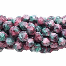 Pepite in pietra di rubizoisite 8 mm(circa) pacco 10 pz Pepite in pietra di rubizoisite 8 mm(circa) pacco 10 pz