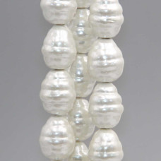 Perle di maiorca nido d'ape 15.5x12.5 mm 5 pz Perle di maiorca nido d'ape 15.5x12.5 mm 5 pz