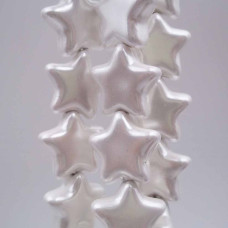 Perle di maiorca stella 12 mm pacco da 4 pezzi Perle di maiorca stella 12 mm pacco da 4 pezzi