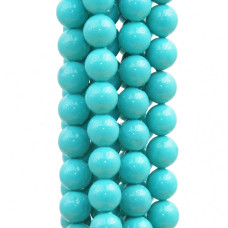 Perle di maiorca tonde lisce 6 mm filo 40 cm Perle di maiorca tonde lisce 6 mm filo 40 cm