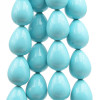 Perle maiorca Turchese gocce 16X15 mm 5 pz