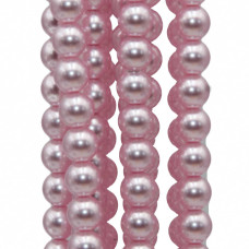 Perle cerate grado A++ tonde pink 6 mm filo 40 cm Perle cerate grado A++ tonde pink 6 mm filo 40 cm