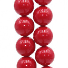 Perle di maiorca rosso intenso 10 mm grado A++ conf. 10 pz Perle di maiorca rosso intenso 10 mm grado A++ conf. 10 pz