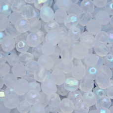Perline Ceche Cristallo lucidate a fuoco full A/B 6 mm 30 pz Perline Ceche Cristallo lucidate a fuoco full A/B 6 mm 30 pz