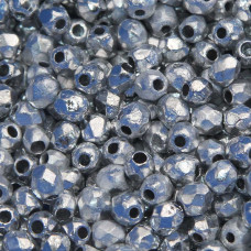 Perline Ceche Cristallo lucidate a fuoco full labrador 4 mm 40 pz Perline Ceche Cristallo lucidate a fuoco full labrador 4 mm 40 pz