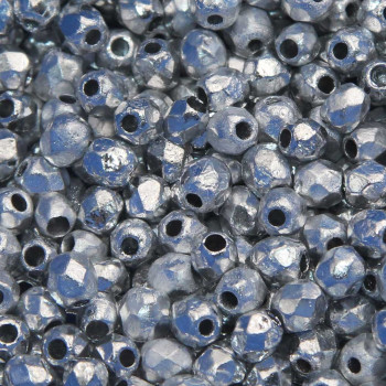 Perline Ceche Cristallo lucidate a fuoco full labrador 4 mm 40 pz