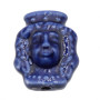 Testa di moro blu 19.5x15.5 mm conf. 2 pz