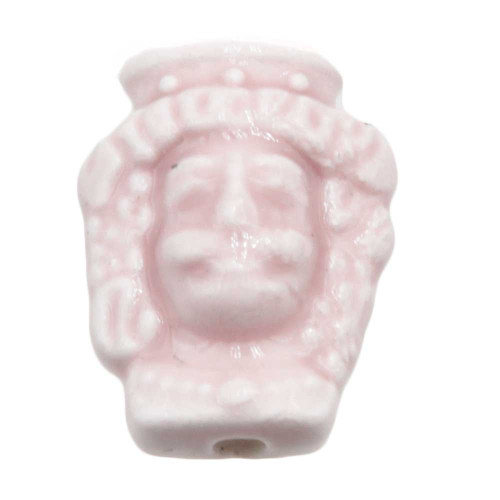 Testa di moro rosa 19.5x15.5 mm conf. 2 pz