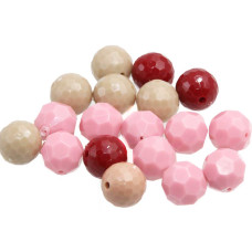 Perline resina AB mix color 12 mm 20 pz Perline resina AB mix color 12 mm 20 pz