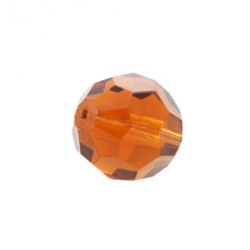 Perline in resina ambra 20 mm sfac. 6 pz