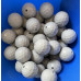 Perline in resina grigie 20 mm sfac. 6 pz