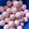 Perline in resina rosa 20  mm sfac. 6 pz