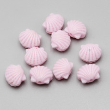 Conchiglia in resina 11.5 mm lilla conf. 4 pz