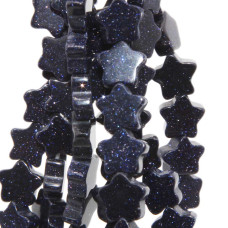 Pietra del sole blu stella 8 mm pacco 10 pz Pietra del sole blu stella 8 mm pacco 10 pz
