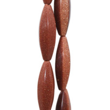 Pietra del sole colonna affusolata 6 lati 30x9 mm 1 pz Pietra del sole colonna affusolata 6 lati 30x9 mm 1 pz