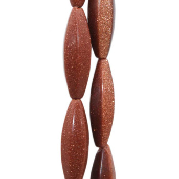 Pietra del sole colonna affusolata 6 lati 30x9 mm 1 pz