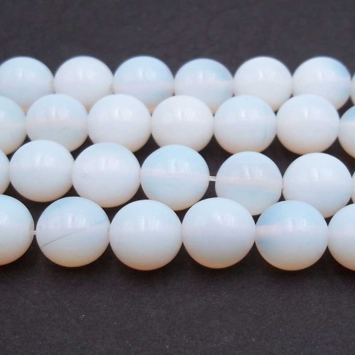 Pietra di luna tonda liscia 12 mm 10 pz