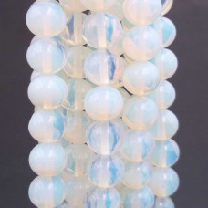 Pietra di luna tonda liscia 4 mm filo 40 cm