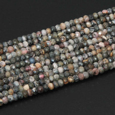 Pietre dure diaspro rondelle schiacciate 2.8 mm sfacc. filo 40 cm Pietre dure diaspro rondelle schiacciate 2.8 mm sfacc. filo 40 cm