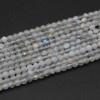 Pietre dure labradorite ronda schiacciata 3 mm filo 40 cm