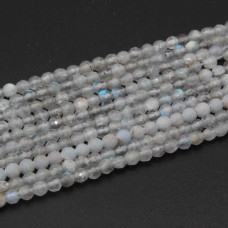 Pietre dure labradorite ronda schiacciata 3 mm filo 40 cm