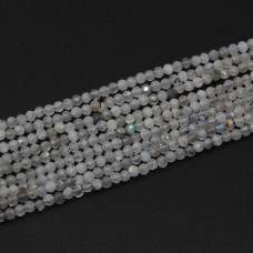 Pietre dure labradorite tonda schiacciate 2 mm sfacc. filo 40 cm Pietre dure labradorite tonda schiacciate 2 mm sfacc. filo 40 cm