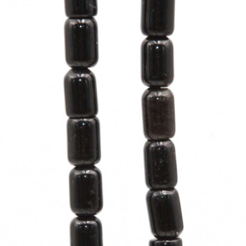 Onice nero barilotto grado A++ 9x6 liscio conf.10 pz