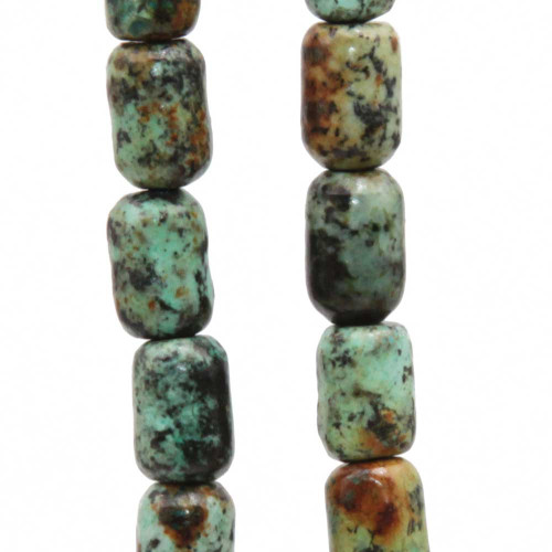 Turchese africano barilotto grado A++ 9x6 liscio conf.10 pz