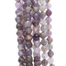 Pietre Dure diamond cut ametista 3 mm filo 40 cm