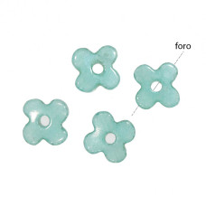Avventurina fiore 15 mm pacco 5 pezzi Avventurina fiore 15 mm pacco 5 pezzi