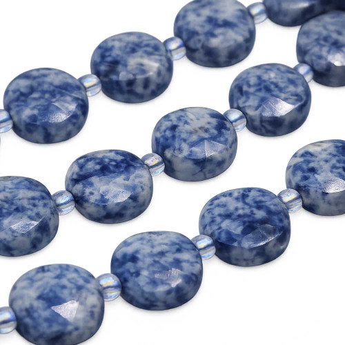Gettone sodalite sfac. 10 mm conf. 4 pz