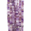 Pietre dure Heishi ametista rondelle 4x2.5 mm filo da 40 cm