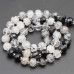 Rondelle pietre dure quarzo rutilato 7.5x6 mm sfacc. conf. 6 pz