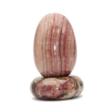 Uova pietra dura aragonite 70 mm 343 grammi Uova pietra dura aragonite 70 mm 343 grammi