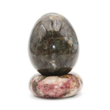 Uova pietra dura labradorite 63 mm 230 grammi Uova pietra dura labradorite 63 mm 230 grammi
