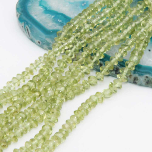 Prenite rondelle grado A++ 3x2 mm filo 40 cm