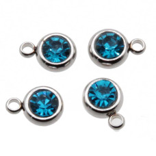 Punto luce acciaio 5.5 mm blu conf. 1 pz Punto luce acciaio 5.5 mm blu conf. 1 pz