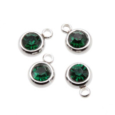 Punto luce acciaio 5.5 mm dark green conf. 1 pz Punto luce acciaio 5.5 mm dark green conf. 1 pz