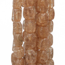 Pepite Quarzo champagne crack 10/13 mm filo 40 cm Pepite Quarzo champagne crack 10/13 mm filo 40 cm