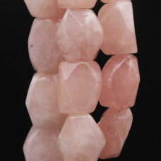 Quarzo rosa pepite 18/20 mm smussate 2 pz Quarzo rosa pepite 18/20 mm smussate 2 pz