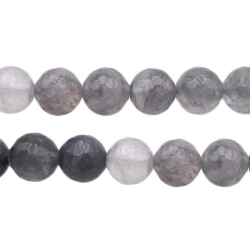 Quarzo sfaccettato fume grado A+ 10 mm pacco 10 pz